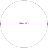 Tepisi za područja Kružni AGIRA Prirodna Ø 160 CM Poliester | shoptok.hr