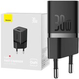 Baseus - zidni punjač (CCGN070401) - GaN- Type-C- brzo punjenje- 30W - crni Cijene