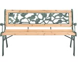  Vrtna klupa 122 cm drvena | shoptok.hr