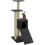  Penjalica za mačke sa stupovima za grebanje tamnosiva 92 cm | shoptok.hr