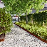  Rubnjaci za travnjak 10 kom fleksibilni 10x103 cm čelik COR-TEN | shoptok.hr