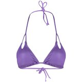Trendyol Bikini Top - Purple - Plain Cene