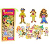  Set of Magnets Wooden Characters in Colorful Disguises, 20 pieces Cijene