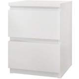  Noćni stočić MALWA 40x40 cm mat bela | Eponuda.com
