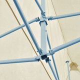 Šator za svadbe - šator za zabave Krema 291 x 580 x 315 cm Oxford tkanina - Krema s dvije bočne zidove Da | shoptok.hr