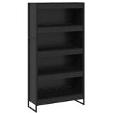 Ormarić za knjige 2 pcs Crni hrast 80 x 30 x 155 cm | Eponuda.ba