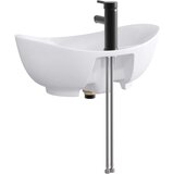  Umivaonik za kupaonicu Mat Crna 59 x 35 x 21 cm Metal | shoptok.hr