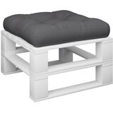  Jastuk za palete antracit 60 x 60 x 12 cm od tkanine | shoptok.hr