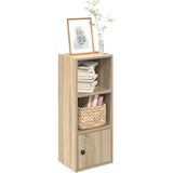 vidaXL Knjižna omara sonoma hrast 31x24x77 cm inženirski les | Shoptok.si