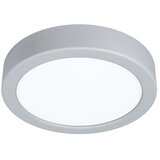 Eglo LED okrogla stropna svetilka Idun (9,5 W, Ø x V: 17 x 3 cm, Srebrna, Nevtralno bela) | Shoptok.si