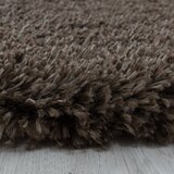 Ayyildiz Carpets Temno rjava okrogla preproga ø 160 cm Fluffy – | Shoptok.si