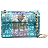 Kurt Geiger London Torbe MINI KENSINGTON CRYSTAL Modra