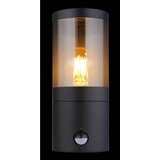 Globo Xeloo Vanjska svjetiljka sa senzorom (60 W, D x Š x V: 10,2 x 10,2 x 24,5 cm, IP44, Senzor pokreta) | shoptok.hr