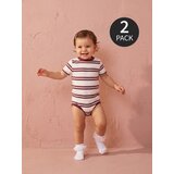 Sinsay Pamučni bodi s prugama 2 pack | shoptok.hr