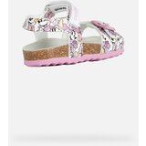 Geox White Girls Sandals Chalki - Girls | Shoptok.si