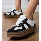 Gemre Black women's platform sneakers Serila | Shoptok.si