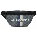 Karl Lagerfeld torba za okoli pasu 241M3055 Siva