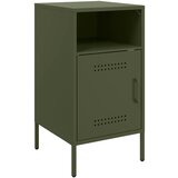 Furnova Nočna omarica olivno zelena 36x39x68 cm jeklo, (21926645) | Shoptok.si