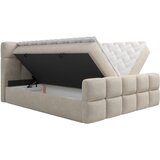 XORA POSTELJA Z VZMETNICO 160 cm x 200 cm , tekstil rjavosiva | Shoptok.si