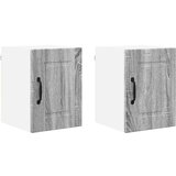  Zidni kuhinjski ormarić Zidne 2 pcs Siva Sonoma 30 x 31 x 40 cm | shoptok.hr
