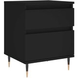  Noćni ormarići 2 kom crni 40x35x50 cm od konstruiranog drva | shoptok.hr