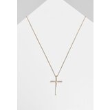 Urban Classics Large Basic Cross Necklace - Gold Colors | ePonuda.com