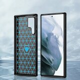  Silikonski ovitek za Samsung Galaxy S22 Ultra 5G - mat carbon črn | Shoptok.si