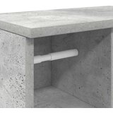  Kupaonski ormarić s držačem za role boja betona 39x22x90 cm | shoptok.hr