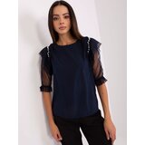 LAKERTA Blouse-LK-BZ-506682.26P-navy blue | Shoptok.si