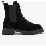 Resti Brown women's Oledi flat heeled boots | shoptok.hr