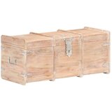  Škrinja za pohranu 90 x 40 x 40 cm od masivnog bagremovog drva | shoptok.hr