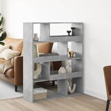 vidaXL Sobna pregrada boja betona 100x33x125,5 cm konstruirano drvo Cijene