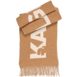 Karl Lagerfeld Šal 'ESSENTIAL' boja pijeska / cappuccino Cijene