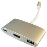 LC Power hub LC-HUB-C-MULTI-4 type c, 1xHDMI dp | ePonuda.com
