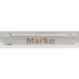 HEKA Zložljiv meter Heka (napis: Marko, bele barve, 2 m) Cene