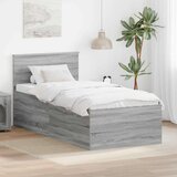  Okvir za krevet s uzglavljem Siva Sonoma 120 x 200 cm - Sivi hrast sonoma 100 x 200 cm | shoptok.hr
