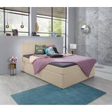 P & B POSTELJA Z VZMETNICO 140 cm x 200 cm , tekstil peščene barve | Shoptok.si