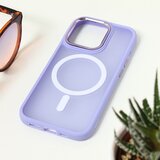  Torbica magsafe colorful za iphone 15 pro 6.1 lila Cene