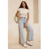 TRENDYOLMILLA ženske pantalone Twoss26Je00044, svetloplava-plava | Eponuda.com