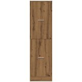 vidaXL Lekarniška omara artisan hrast 40x41x144,5 cm inženirski les | Shoptok.si