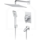 Rosan Thermo S2 ugradna baterija za tuš kadu sa zidnim i ručnim tušem 2T31701 | ePonuda.com