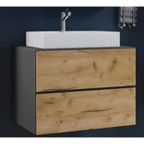 MID.YOU kombiniran umivalnik lendas, siva, hrast | Shoptok.si