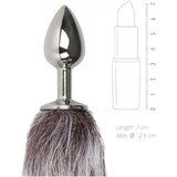 EasyToys - Fetish Collection Analni čep Fox Tail No. 5, srebrni | shoptok.hr