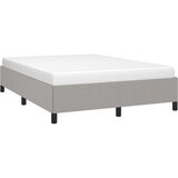 vidaXL okvir za krevet svjetlosivi 140 x 190 cm od tkanine | shoptok.hr