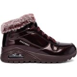 Skechers Škornji Uno Rugged 168126/BURG Bordo rdeča | Shoptok.si