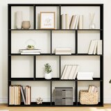 vidaXL Ormarić za knjige crni 132x29x141,5 cm konstruirano drvo Cijene