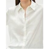 Koton Buttoned Long Sleeve Satin Shirt | shoptok.hr