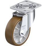 Blickle Vrtljivo kolo iz jeklene pločevine LH-ALB, kolo s Ø 160 mm, nosilnost 900 kg, mere ploščice 140 x 110 mm | Shoptok.si