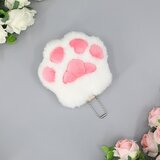 INF Srčkan obesek za ključe s tačko mačke White+Pink, (21741502) | Shoptok.si