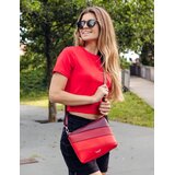 Vuch Crossbody torba Coalie Striped Red, 17 x 20 cm Slike